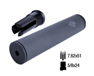Нерозбірний ПБС кал. 308 Win для AR10, UAR10 з полум'ягасником S44AF24, F241, .308win, 5/8x24 фото