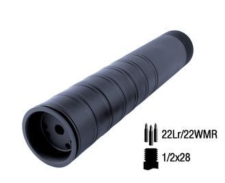 Газорозвантажений розбірний ПБС 22Lr/22WMR S44G, 22lr, 1/2x28 фото
