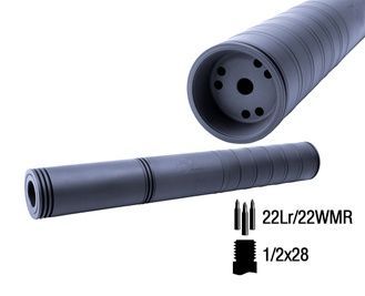 Розбірний інтегрований ПБС з газорозвантаженням кал. 22Lr/22WMR S44GL,22lr, 1/2x28 фото